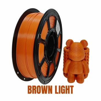 Filament PETG 1,75 mm jasnobrązowy 1 kg Quantec