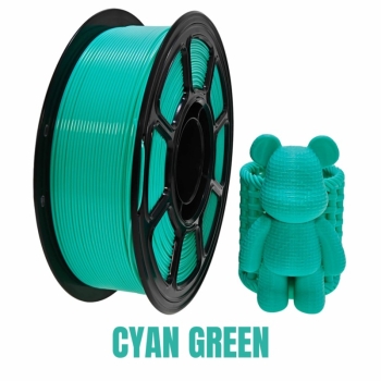 Filament PETG 1,75 mm cyjanowo-zielony 1 kg Quantec