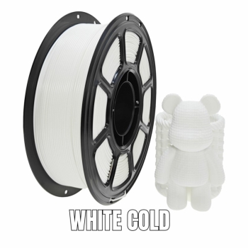 Filament PLA 1,75 mm biały zimny 1 kg Quantec