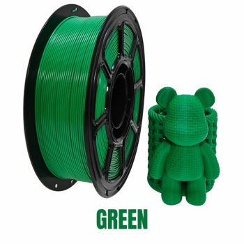 Filament PLA 1,75 mm zielony 1 kg Quantec