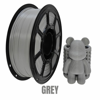 Filament PLA+ 1,75 mm szary 1 kg Quantec