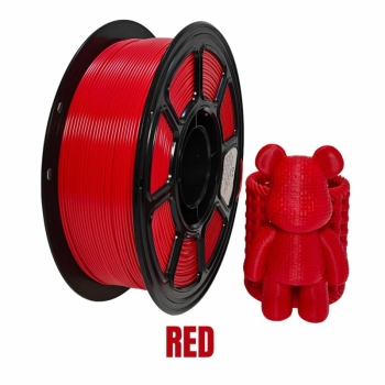Filament PLA+ 1,75 mm czerwony 1 kg Quantec