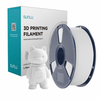 Filament PLA Classic 1,75 mm biały 1 kg SUNLU