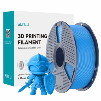 Filament PLA 1,75 mm cyjan 1 kg SUNLU