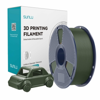Filament PETG 1,75 mm oliwkowy 1 kg SUNLU