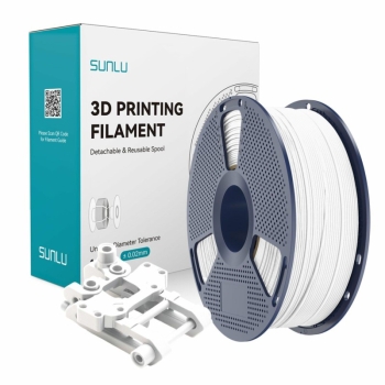 Filament ABS 1,75 mm biały 1 kg SUNLU